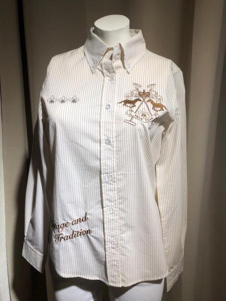 HV Polo Langarmbluse Solaris creme